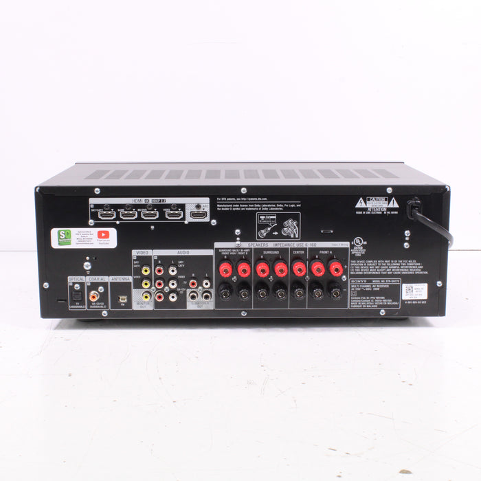 Sony STR-DH770 Multi Channel AV Receiver 4K HDMI Bluetooth Home Theater (2016)-Audio Receivers-SpenCertified-vintage-refurbished-electronics