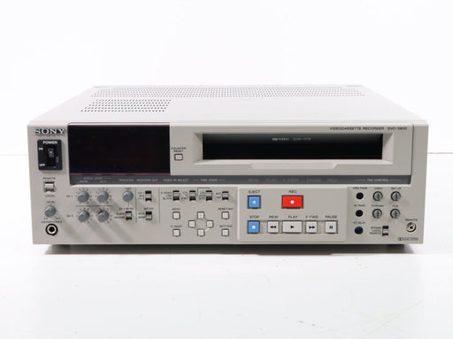 Sony SVO-5800 VTR Editor S-VHS Super VHS player with S-Video-VTRs-SpenCertified-vintage-refurbished-electronics