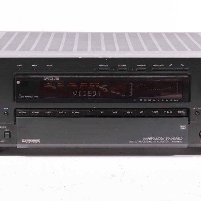 Sony TA-AV850D Digital Processing AV Amplifier High-Fidelity Surround Sound (AS IS)-Audio Amplifiers-SpenCertified-vintage-refurbished-electronics