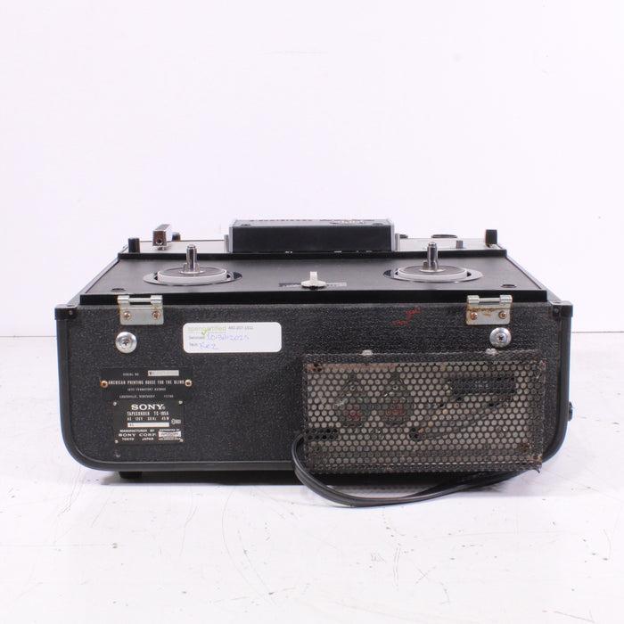 Sony TC-105 Portable Solid State 4 Track Monophonic Recorder (1974)-Reel-to-Reel Tape Players & Recorders-SpenCertified-vintage-refurbished-electronics