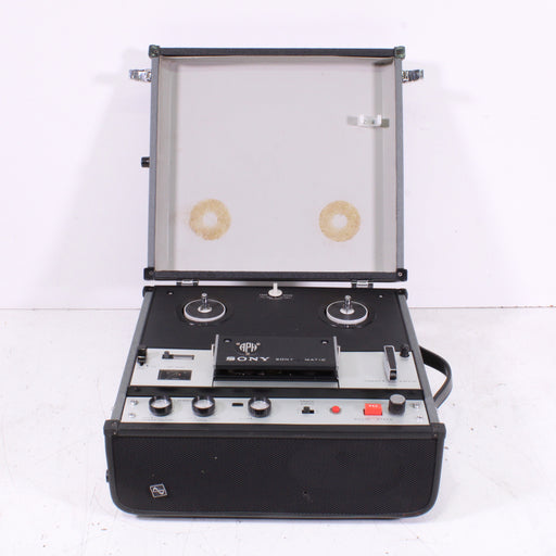 Sony TC-105 Portable Solid State 4 Track Monophonic Recorder (1974)-Reel-to-Reel Tape Players & Recorders-SpenCertified-vintage-refurbished-electronics