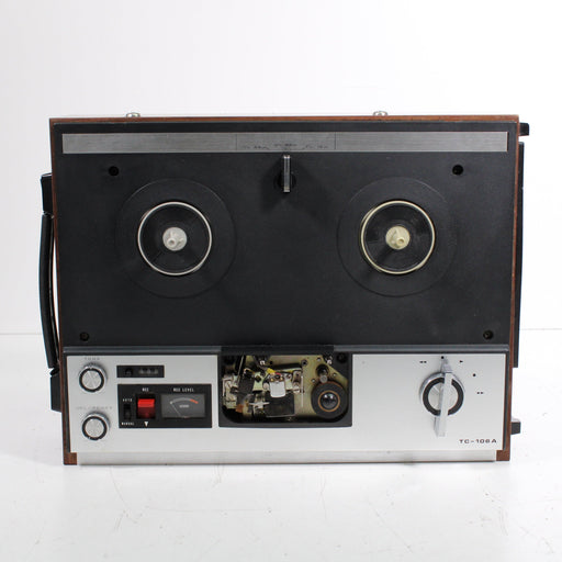 Sony TC-106A Portable Stereo Tapecorder Reel-to-Reel with Carrying Case (AS IS)-Reel-to-Reel Tape Players & Recorders-SpenCertified-vintage-refurbished-electronics