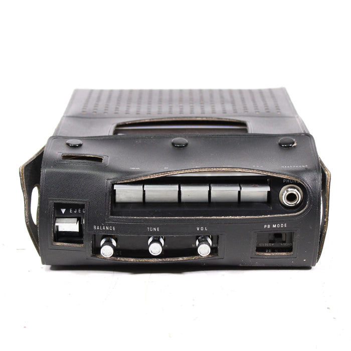 Sony TC-124 Solid State Cassette-Corder Cassette Recorder and Player with Case (1971)-Cassette Players & Recorders-SpenCertified-vintage-refurbished-electronics