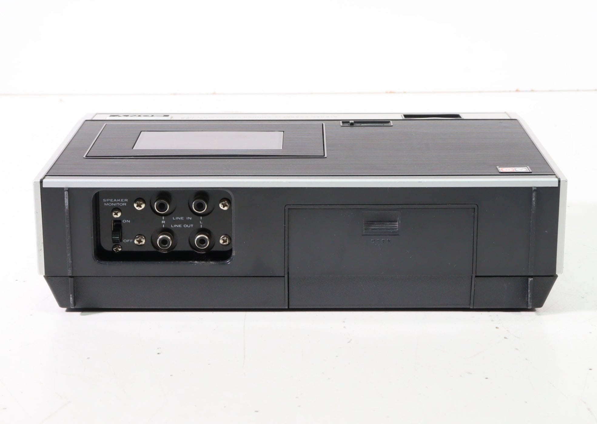 Sony TC-126 Stereo Cassette-Corder System with Original Case, Speakers ...