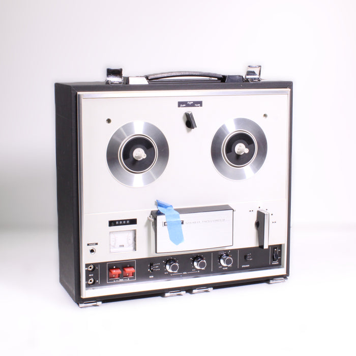 Sony TC-252 Four Track Stereo Reel to Reel Tape Recorder Portable System (1971-72)-Reel-to-Reel Tape Players & Recorders-SpenCertified-vintage-refurbished-electronics