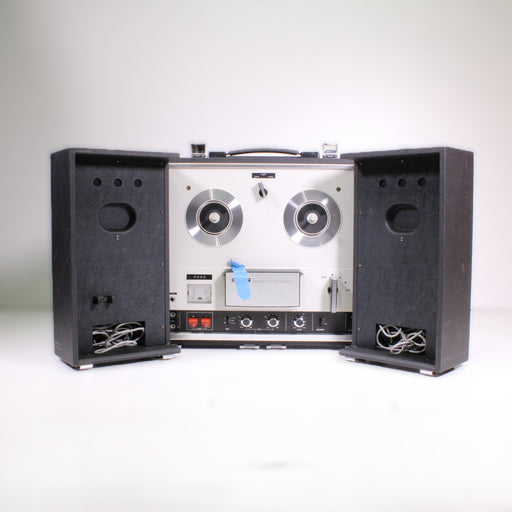 Sony TC-252 Four Track Stereo Reel to Reel Tape Recorder Portable System (1971-72)-Reel-to-Reel Tape Players & Recorders-SpenCertified-vintage-refurbished-electronics