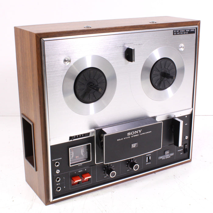 Sony TC-280 3-Head Reel-to-Reel Solid State Stereo Tape Recorder (1973)-Reel-to-Reel Tape Players & Recorders-SpenCertified-vintage-refurbished-electronics