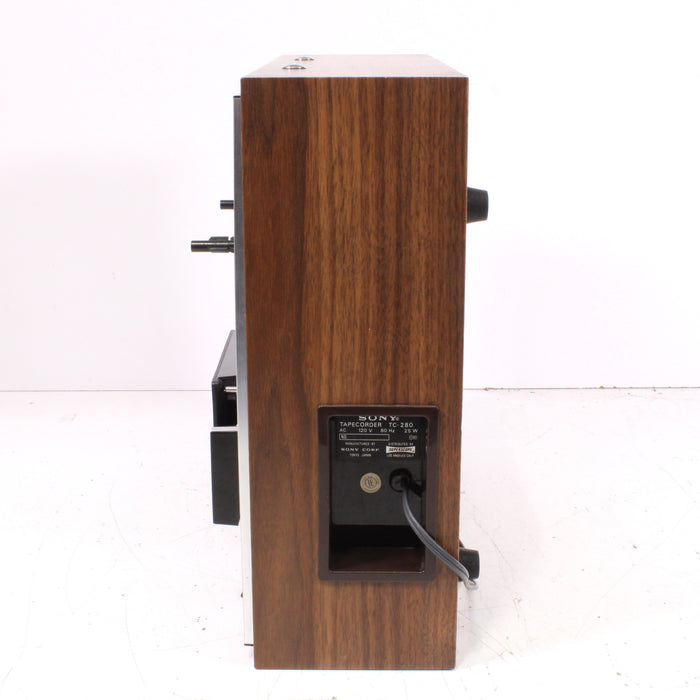 Sony TC-280 3-Head Reel-to-Reel Solid State Stereo Tape Recorder (1973)-Reel-to-Reel Tape Players & Recorders-SpenCertified-vintage-refurbished-electronics