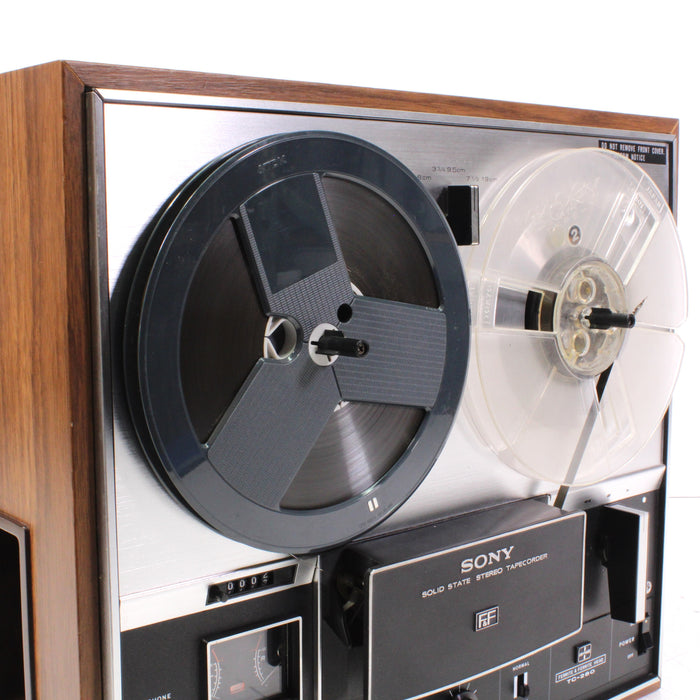 Sony TC-280 3-Head Reel-to-Reel Solid State Stereo Tape Recorder (1973)-Reel-to-Reel Tape Players & Recorders-SpenCertified-vintage-refurbished-electronics