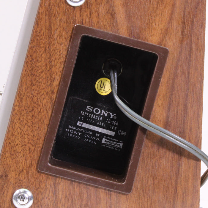 Sony TC-366 Reel-to-Reel Player and Recorder Stereo Tapecorder-Reel-to-Reel Tape Players & Recorders-SpenCertified-vintage-refurbished-electronics