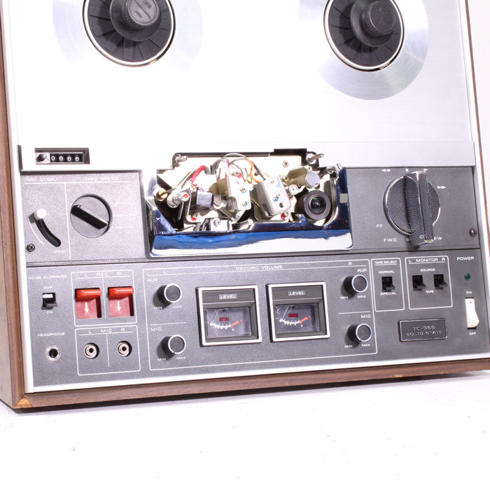Sony TC-366 Reel-to-Reel Player and Recorder Stereo Tapecorder-Reel-to-Reel Tape Players & Recorders-SpenCertified-vintage-refurbished-electronics
