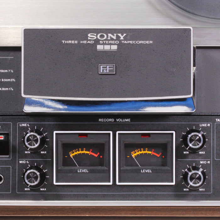 Sony TC-377 3-Head 4-Track Stereo Reel-to-Reel Player Recorder-Reel-to-Reel Tape Players & Recorders-SpenCertified-vintage-refurbished-electronics