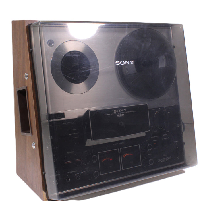 Sony TC-377 3-Head 4-Track Stereo Reel-to-Reel Player Recorder-Reel-to-Reel Tape Players & Recorders-SpenCertified-vintage-refurbished-electronics