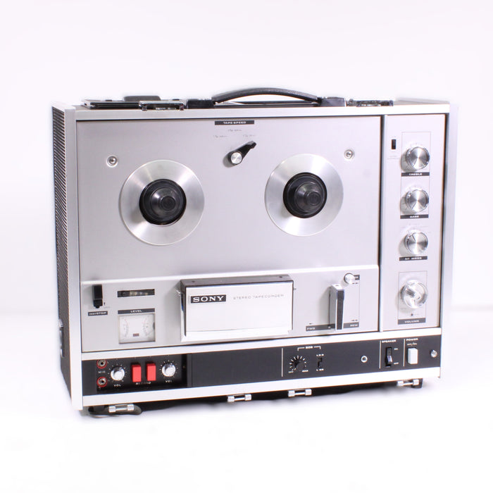 Sony TC-540 Portable Stereo Reel-to-Reel Tape Recorder 4-Track Sound-on-Sound-Reel-to-Reel Tape Players & Recorders-SpenCertified-vintage-refurbished-electronics