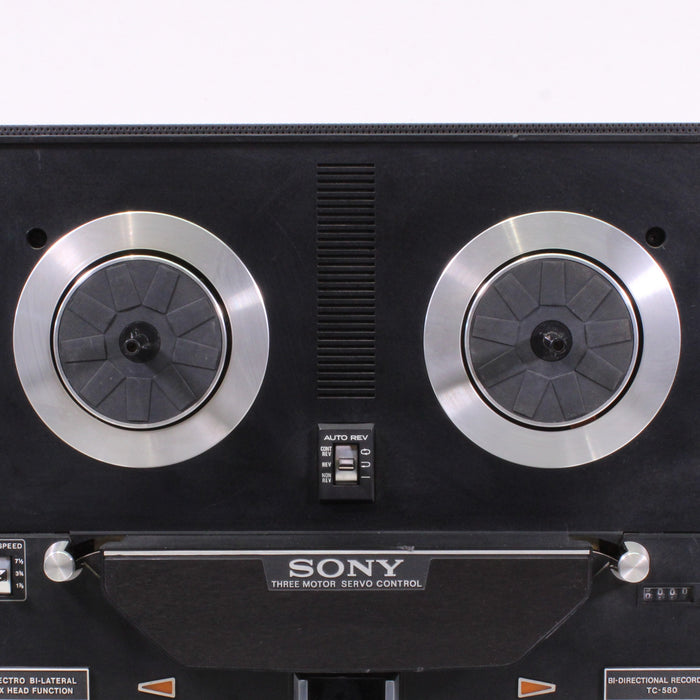 Sony TC-580 Bi-Lateral Six Head Stereo Tapecorder (1971-74)-Reel-to-Reel Tape Players & Recorders-SpenCertified-vintage-refurbished-electronics