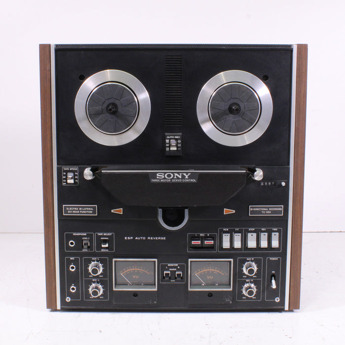 Sony TC-580 Bi-Lateral Six Head Stereo Tapecorder (1971-74)-Reel-to-Reel Tape Players & Recorders-SpenCertified-vintage-refurbished-electronics