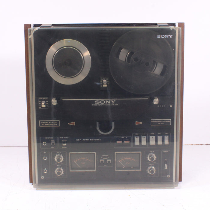 Sony TC-580 Bi-Lateral Six Head Stereo Tapecorder (1971-74)-Reel-to-Reel Tape Players & Recorders-SpenCertified-vintage-refurbished-electronics