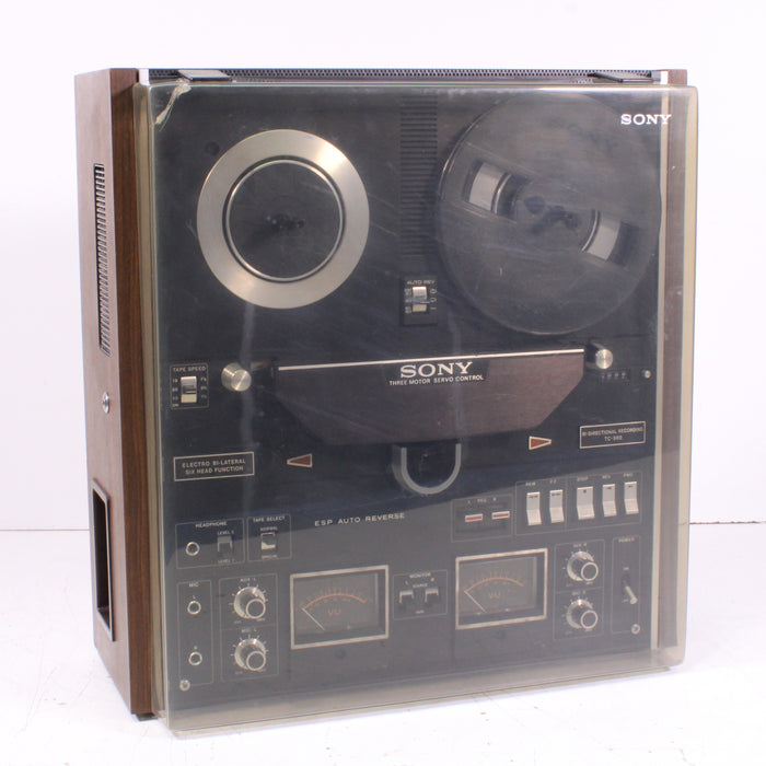 Sony TC-580 Bi-Lateral Six Head Stereo Tapecorder (1971-74)-Reel-to-Reel Tape Players & Recorders-SpenCertified-vintage-refurbished-electronics