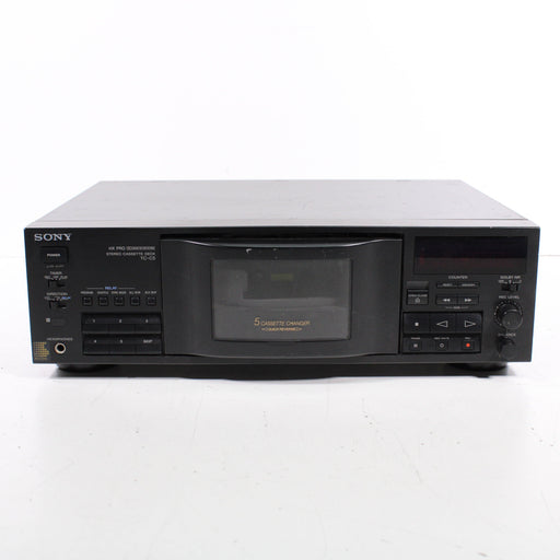 Sony TC-C5 Rare 5-Cassette Changer Stereo Cassette Deck HX Pro (1992)-Cassette Players & Recorders-SpenCertified-vintage-refurbished-electronics