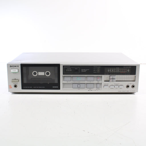 Sony TC-FX210 Single Stereo Cassette Deck-Cassette Players & Recorders-SpenCertified-vintage-refurbished-electronics
