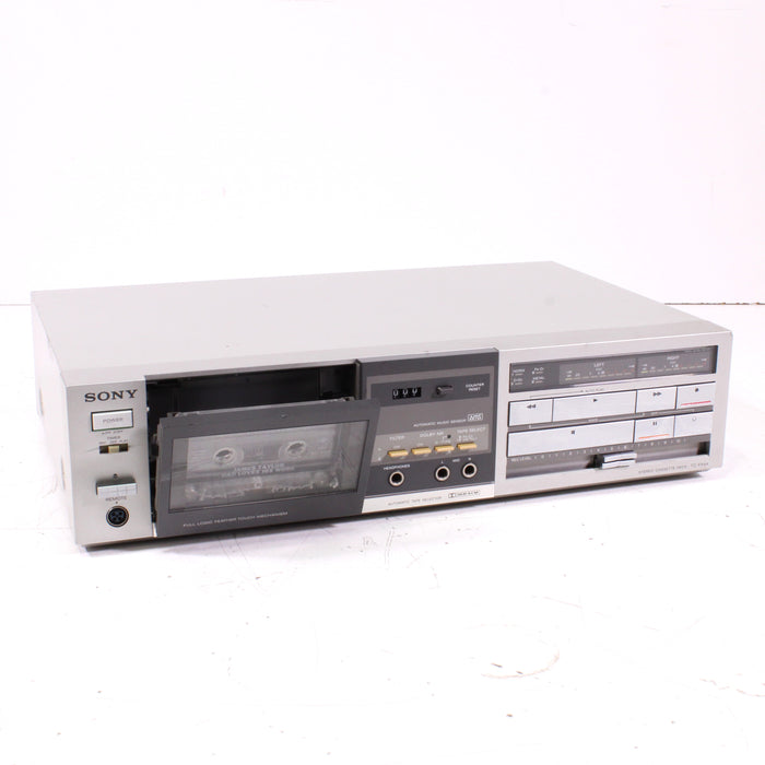 Sony TC-FX44 Stereo Cassette Deck Player Recorder Silver Face (1982-83)-Cassette Players & Recorders-SpenCertified-vintage-refurbished-electronics