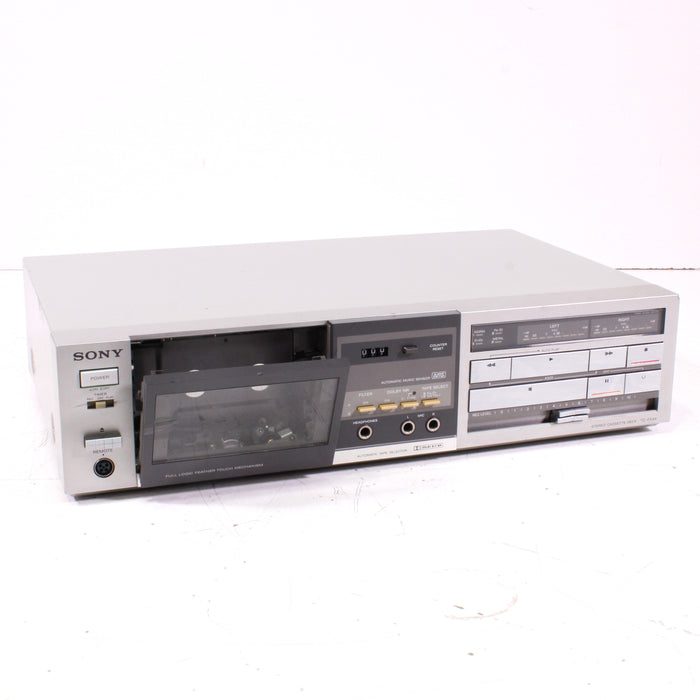 Sony TC-FX44 Stereo Cassette Deck Player Recorder Silver Face (1982-83)-Cassette Players & Recorders-SpenCertified-vintage-refurbished-electronics