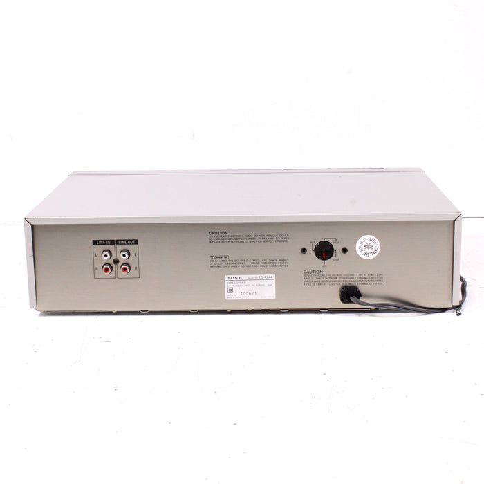 Sony TC-FX44 Stereo Cassette Deck Player Recorder Silver Face (1982-83)-Cassette Players & Recorders-SpenCertified-vintage-refurbished-electronics