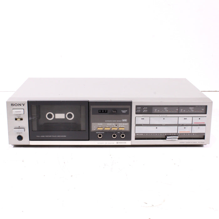Sony TC-FX44 Stereo Cassette Deck Player Recorder Silver Face (1982-83)-Cassette Players & Recorders-SpenCertified-vintage-refurbished-electronics