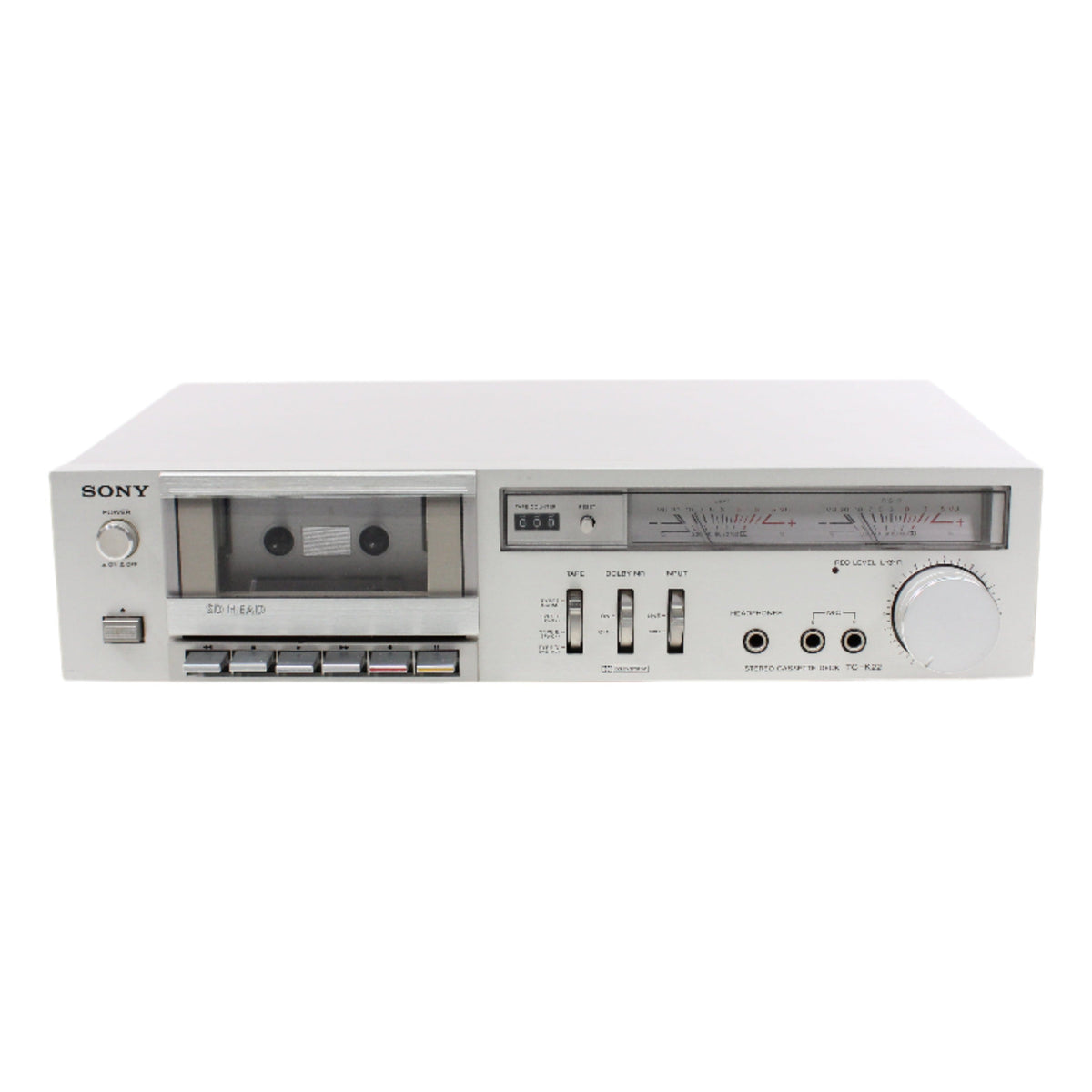 Sony TC-K22 Single Cassette Deck Player Recorder (1980) — SpenCertified
