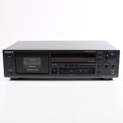 Sony TC-K690 3-Head Single Stereo Cassette Deck-Cassette Players & Recorders-SpenCertified-vintage-refurbished-electronics