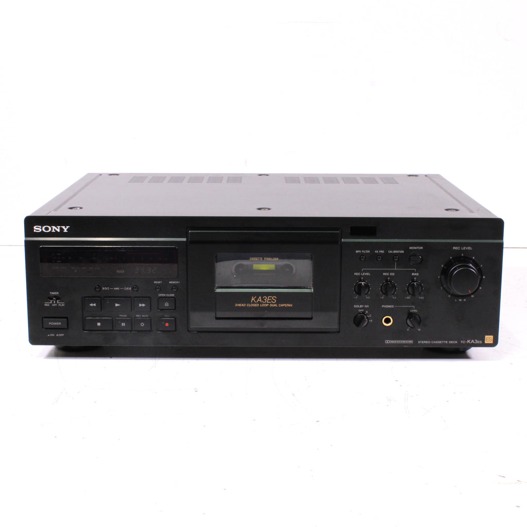 Sony TC-KA3ES 3 Head Stereo Cassette Deck Dolby B-C-S NR HX Pro