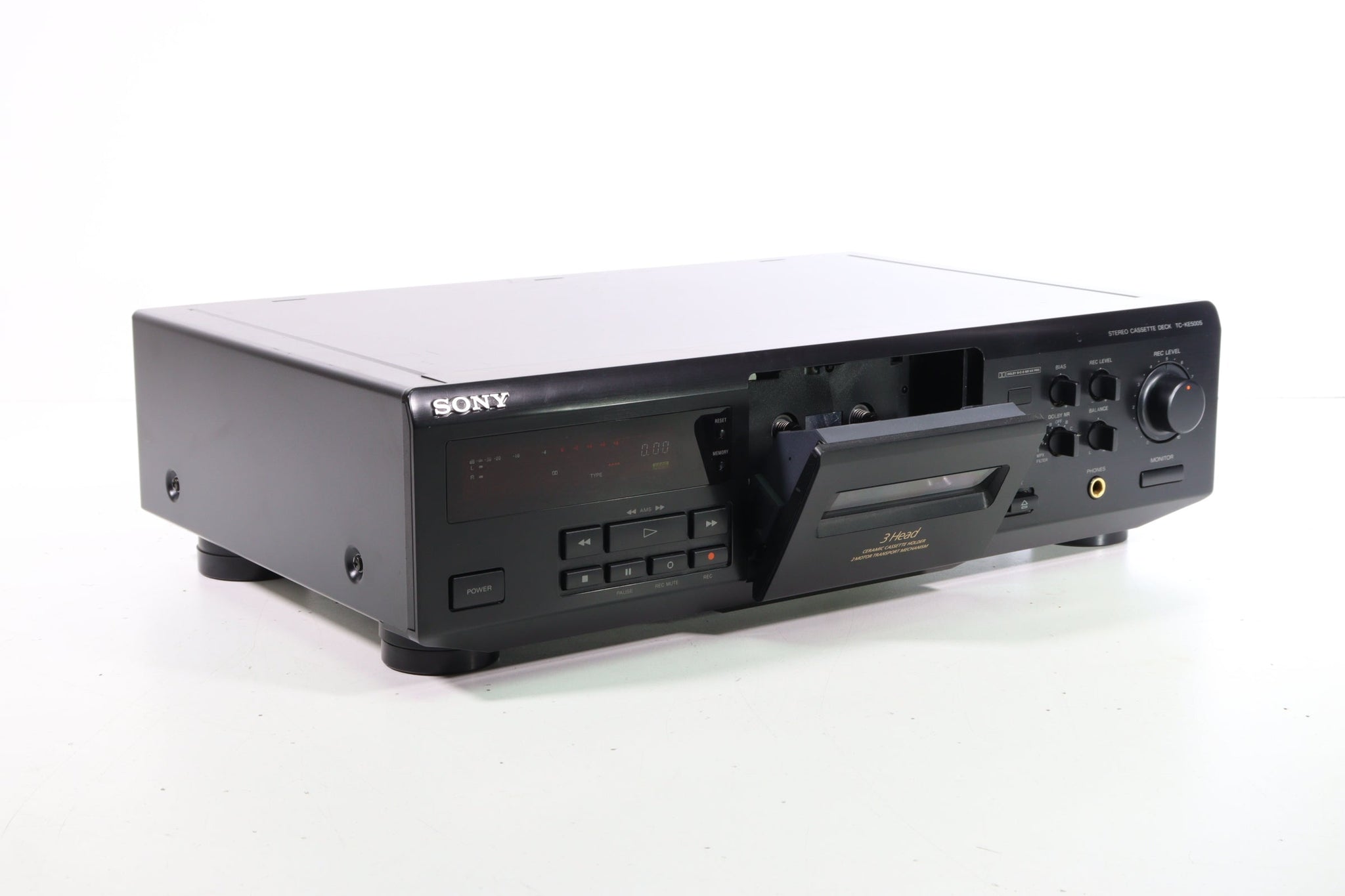 Sony TCKE500S 3 Head Single Cassette Deck Player Recorder