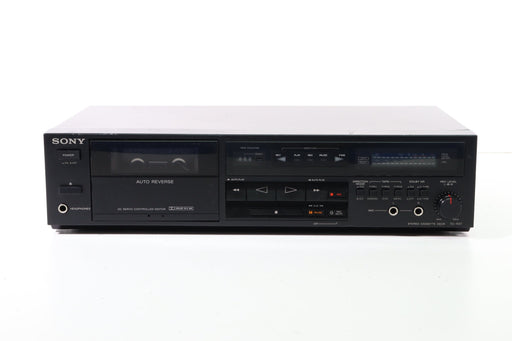 Sony TC-R37 Single Stereo Cassette Deck with Auto Reverse-Cassette Players & Recorders-SpenCertified-vintage-refurbished-electronics
