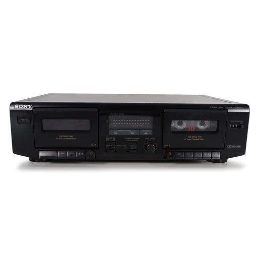 Sony TC-WE305 Dual Deck Cassette Player-Electronics-SpenCertified-refurbished-vintage-electonics