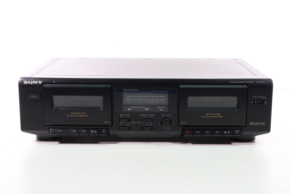 Sony TC-WE475nDual hotsell Cassette Tape Recorder/Player