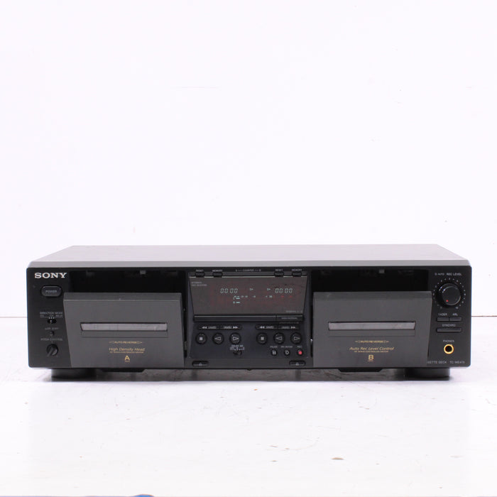 Sony TC-WE475 Dual Cassette Deck Player Recorder Dolby B/C HX-Pro Auto Reverse (2001)-Cassette Players & Recorders-SpenCertified-vintage-refurbished-electronics