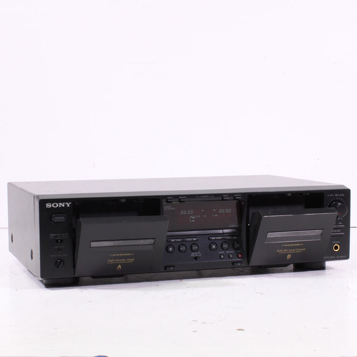 Sony TC-WE475 Dual Cassette Deck Player Recorder Dolby B/C HX-Pro Auto Reverse (2001)-Cassette Players & Recorders-SpenCertified-vintage-refurbished-electronics