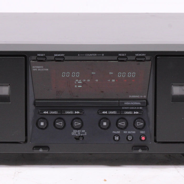 Sony TC-WE475 Dual Cassette Deck Player Recorder Dolby B/C HX-Pro Auto Reverse (2001)-Cassette Players & Recorders-SpenCertified-vintage-refurbished-electronics