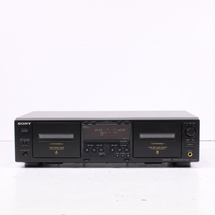 Sony TC-WE475 Dual Cassette Deck Player Recorder Dolby B/C HX-Pro Auto Reverse (2001)-Cassette Players & Recorders-SpenCertified-vintage-refurbished-electronics