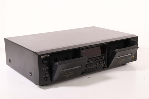 Sony TC-WE675 Dual Cassette Deck Player and Recorder Auto Reverse ARL AMS (Very High Quality)-Electronics-SpenCertified-vintage-refurbished-electronics