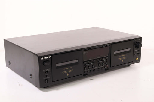 Sony TC-WE675 Dual Cassette Deck Player and Recorder Auto Reverse ARL AMS (Very High Quality)-Electronics-SpenCertified-vintage-refurbished-electronics