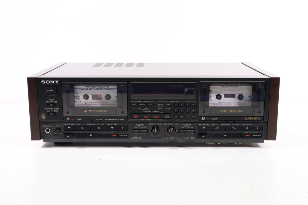 Sony TC-WR11ES Double Cassette Deck (with Original Box