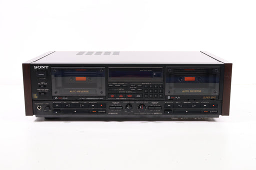 Sony TC-WR11ES Double Cassette Deck (with Original Box)-Cassette Players & Recorders-SpenCertified-vintage-refurbished-electronics