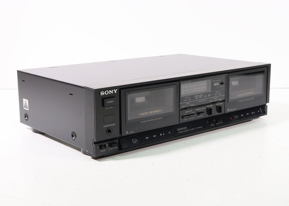 Sony TC-WR510 Double Stereo Cassette Deck with Auto Reverse (HAS ISSUES)-Cassette Players & Recorders-SpenCertified-vintage-refurbished-electronics