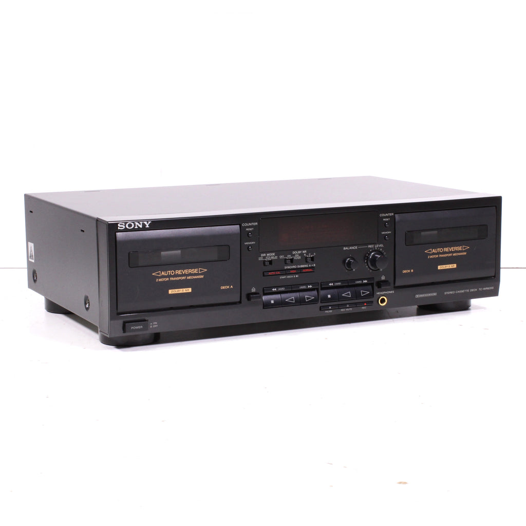 Sony TC-WR635S Double Cassette Deck Dolby S NR — SpenCertified