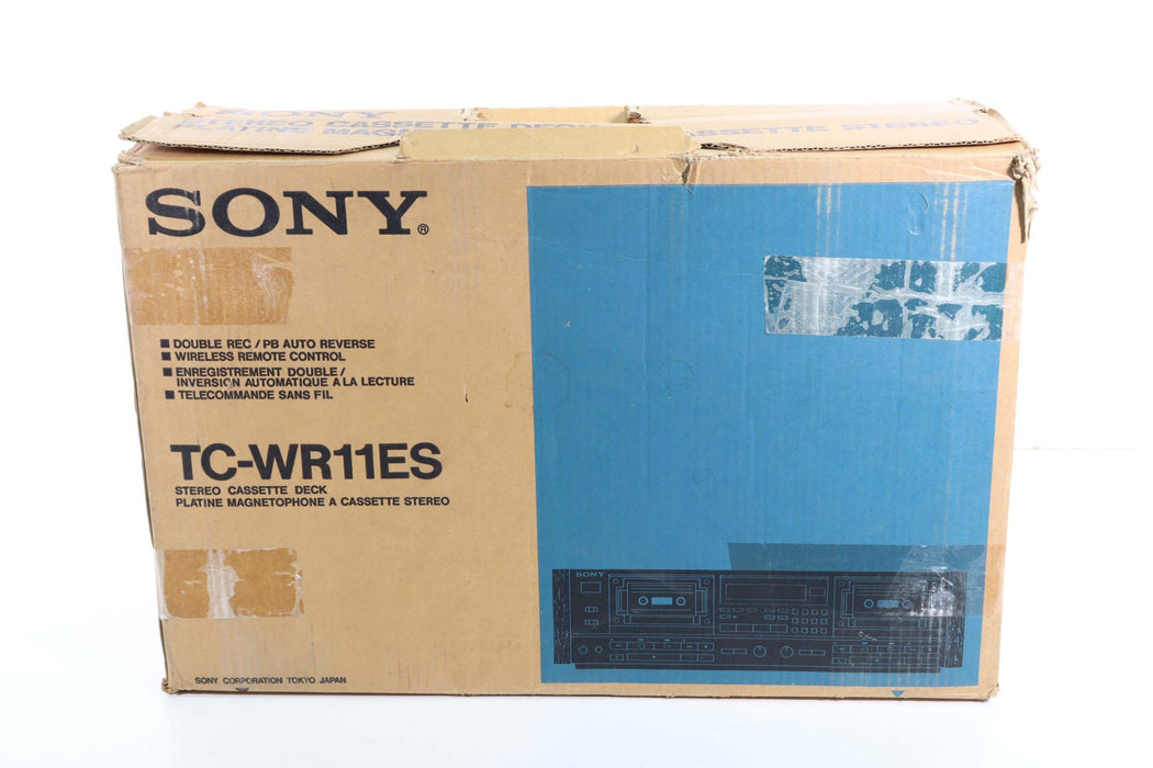 Sony TC-WR80ES Dual Stereo Cassette Deck Recorder Player with Auto Reverse-Cassette Players & Recorders-SpenCertified-vintage-refurbished-electronics