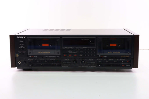 Sony TC-WR80ES Dual Stereo Cassette Deck Recorder Player with Auto Reverse-Cassette Players & Recorders-SpenCertified-vintage-refurbished-electronics