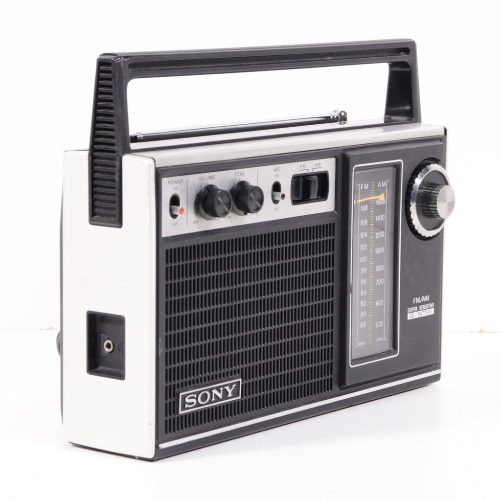 Sony TFM-7250W Super Sensitive FM AM Radio