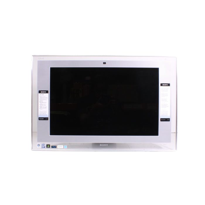 Sony VAIO VGC-LT25E 22" All-in-One Desktop PC Blu-ray Intel Core 2 Duo White (2008)-Computer Monitors-SpenCertified-vintage-refurbished-electronics