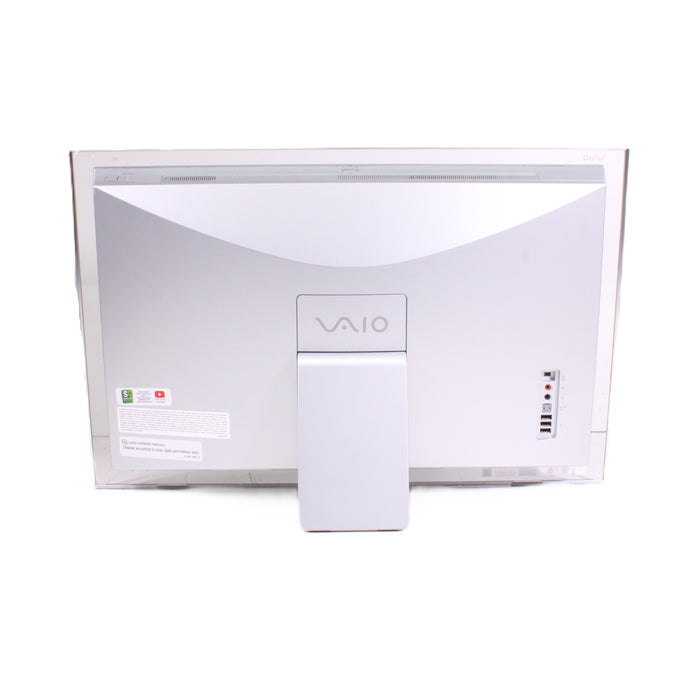 Sony VAIO VGC-LT25E 22" All-in-One Desktop PC Blu-ray Intel Core 2 Duo White (2008)-Computer Monitors-SpenCertified-vintage-refurbished-electronics